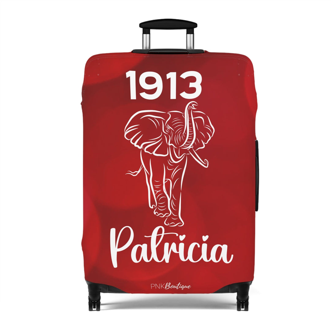 Trunks Up Personalized Luggage Cover