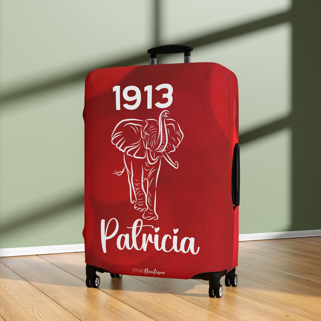 Trunks Up Personalized Luggage Cover