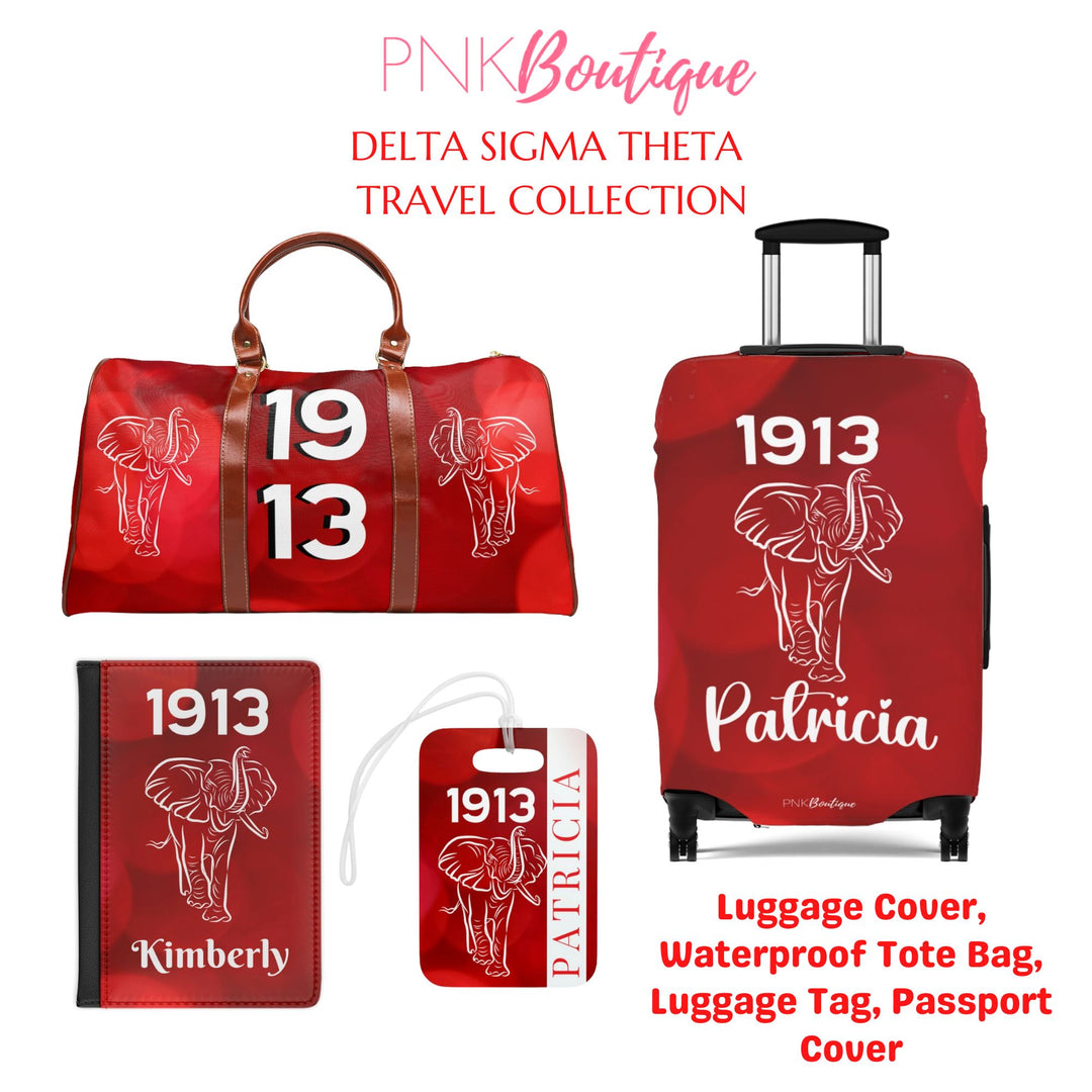 Trunks Up Personalized Luggage Cover