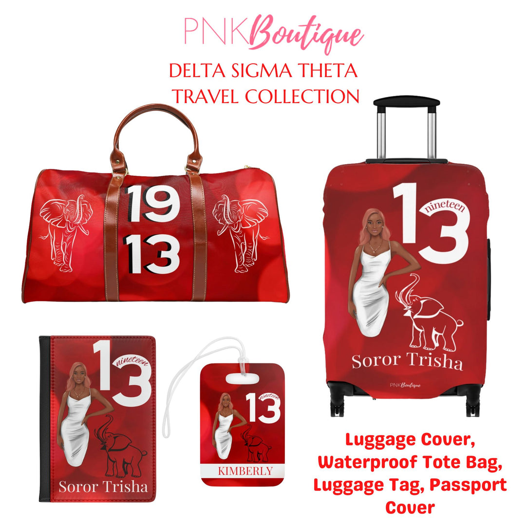 Delta Diva Personalized Luggage Cover