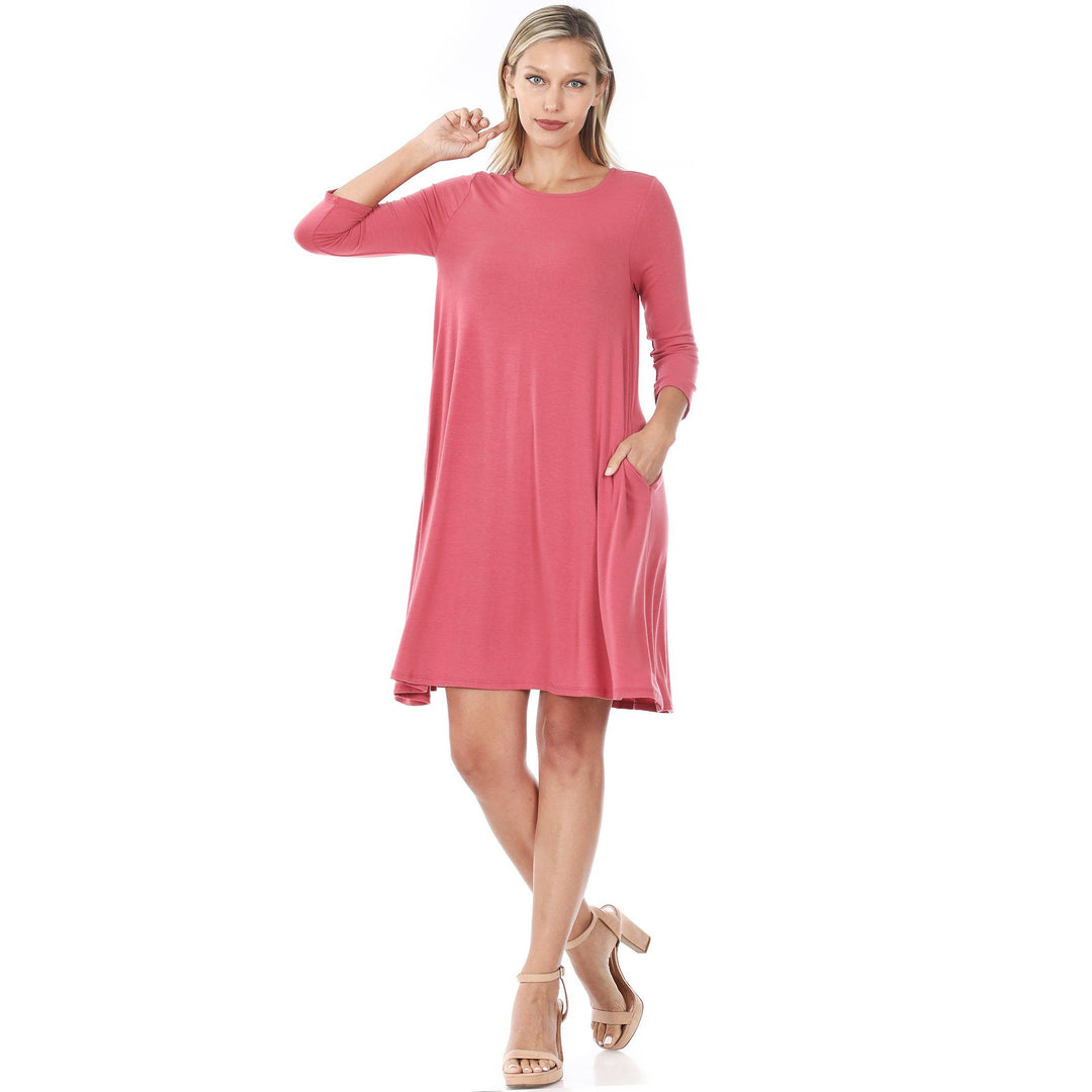 Fall Swing Dress PNK Boutique Fall Swing Dress PNK Boutique