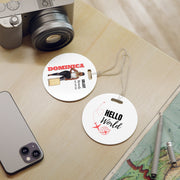 Hello World Personalized Luggage Tag