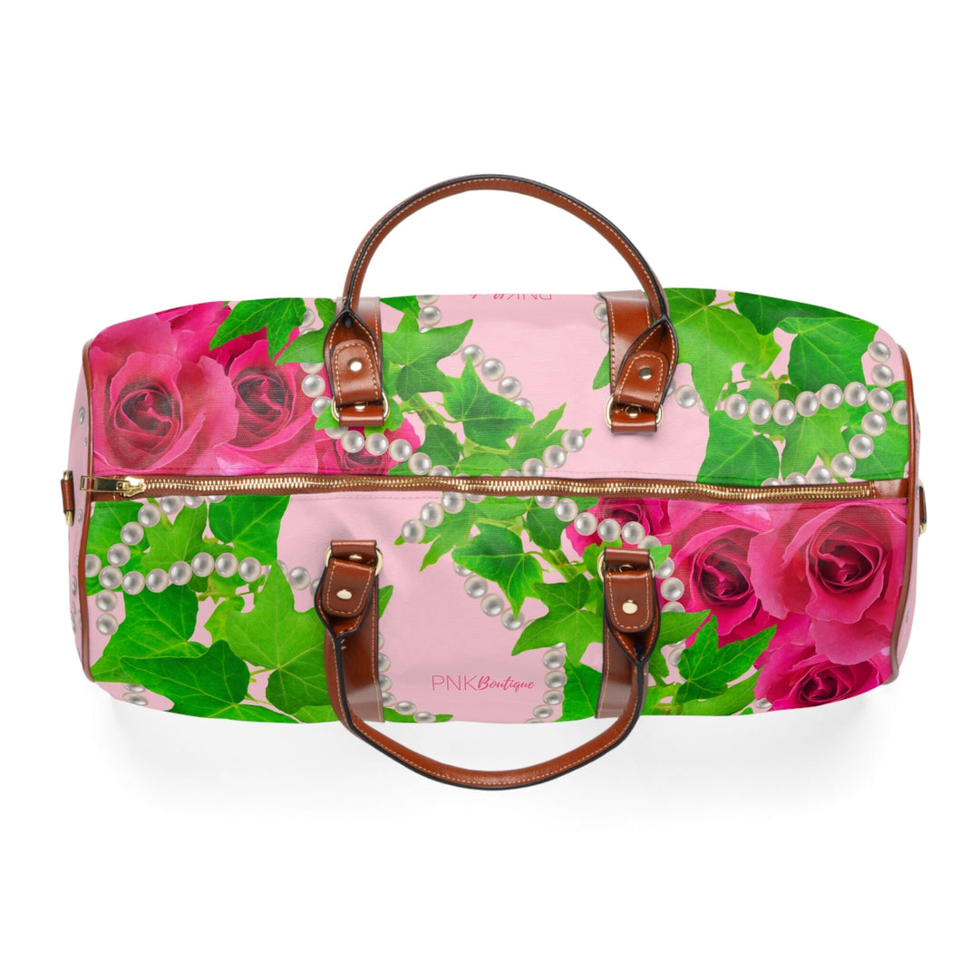 Ivy and Pearls Personalized Waterproof Travel Bag