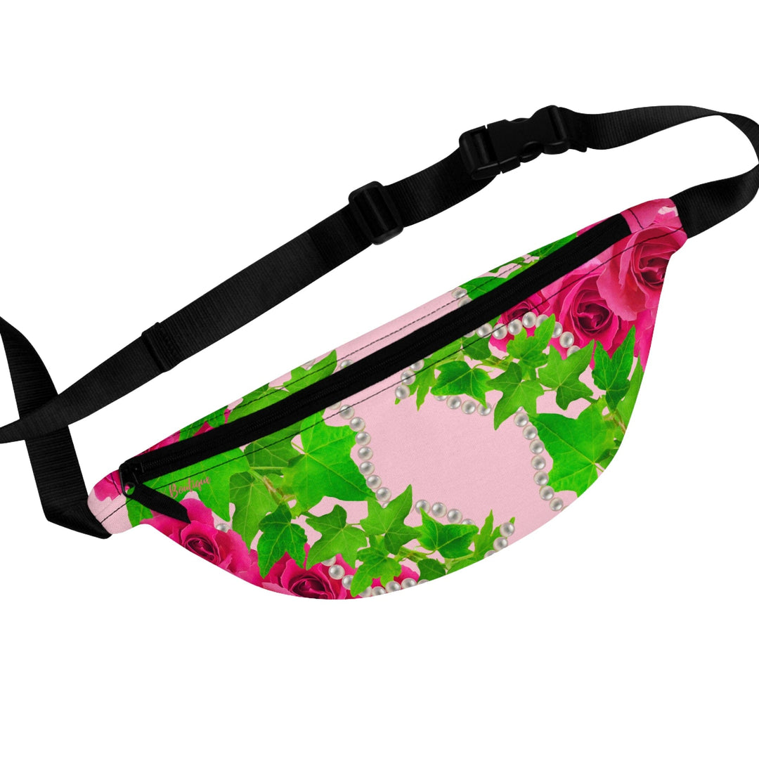 Ivy and pearls Pink & Green Fanny Pack