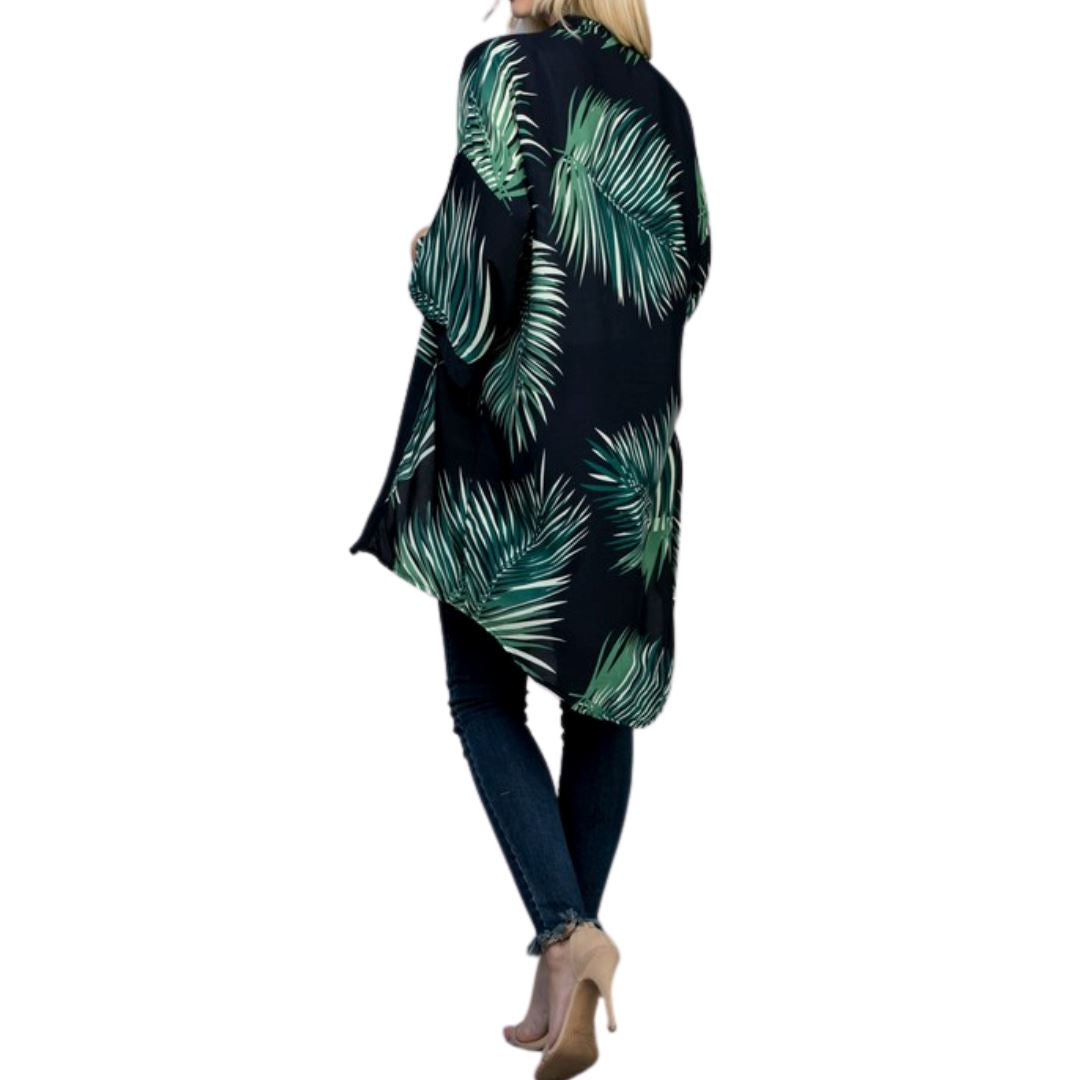 Palm Leaf Kimono