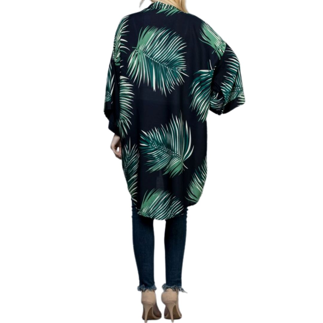 Palm Leaf Kimono