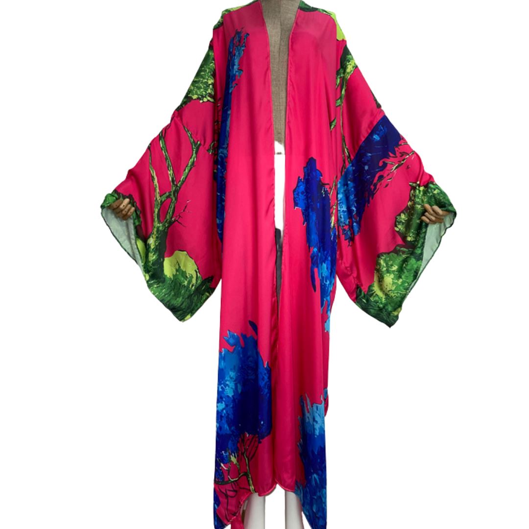 Hot Pink Kimono