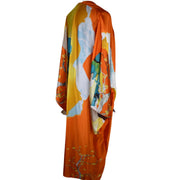 Multi-Color Kimono (Orange and White)