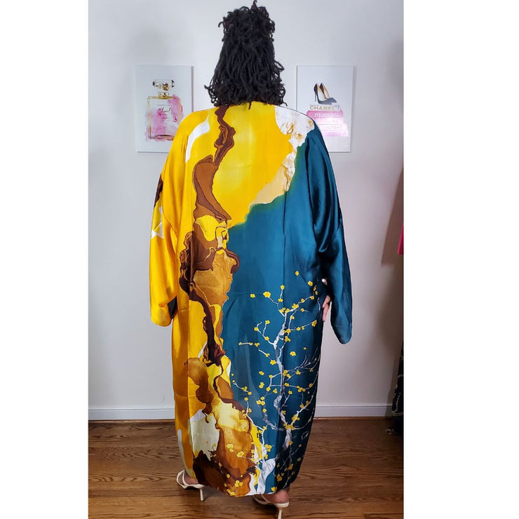 Multi-Color Kimono