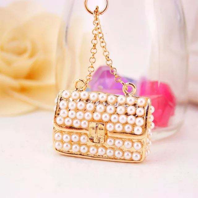 Pearl Purse Charm