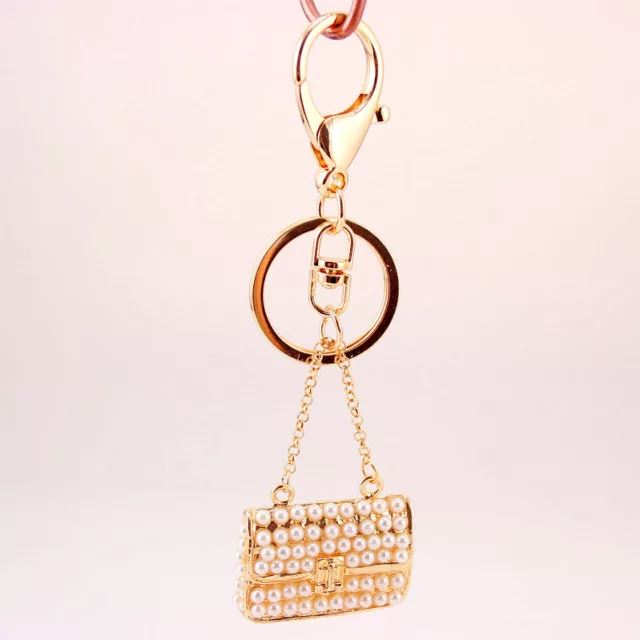 Pearl Purse Charm