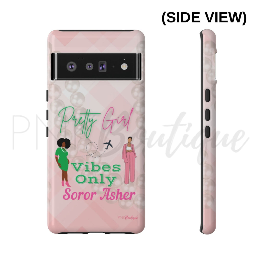 Personalized Pretty Girl Vibes Phone Case