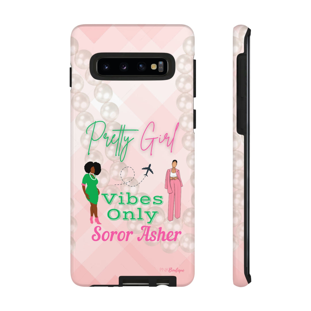 Personalized Pretty Girl Vibes Phone Case