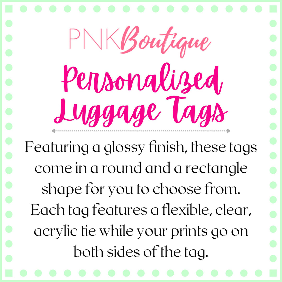 Phirst Personalized Luggage Tag