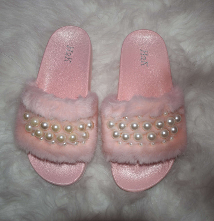 Pink Pearl Slides - PNK Boutique