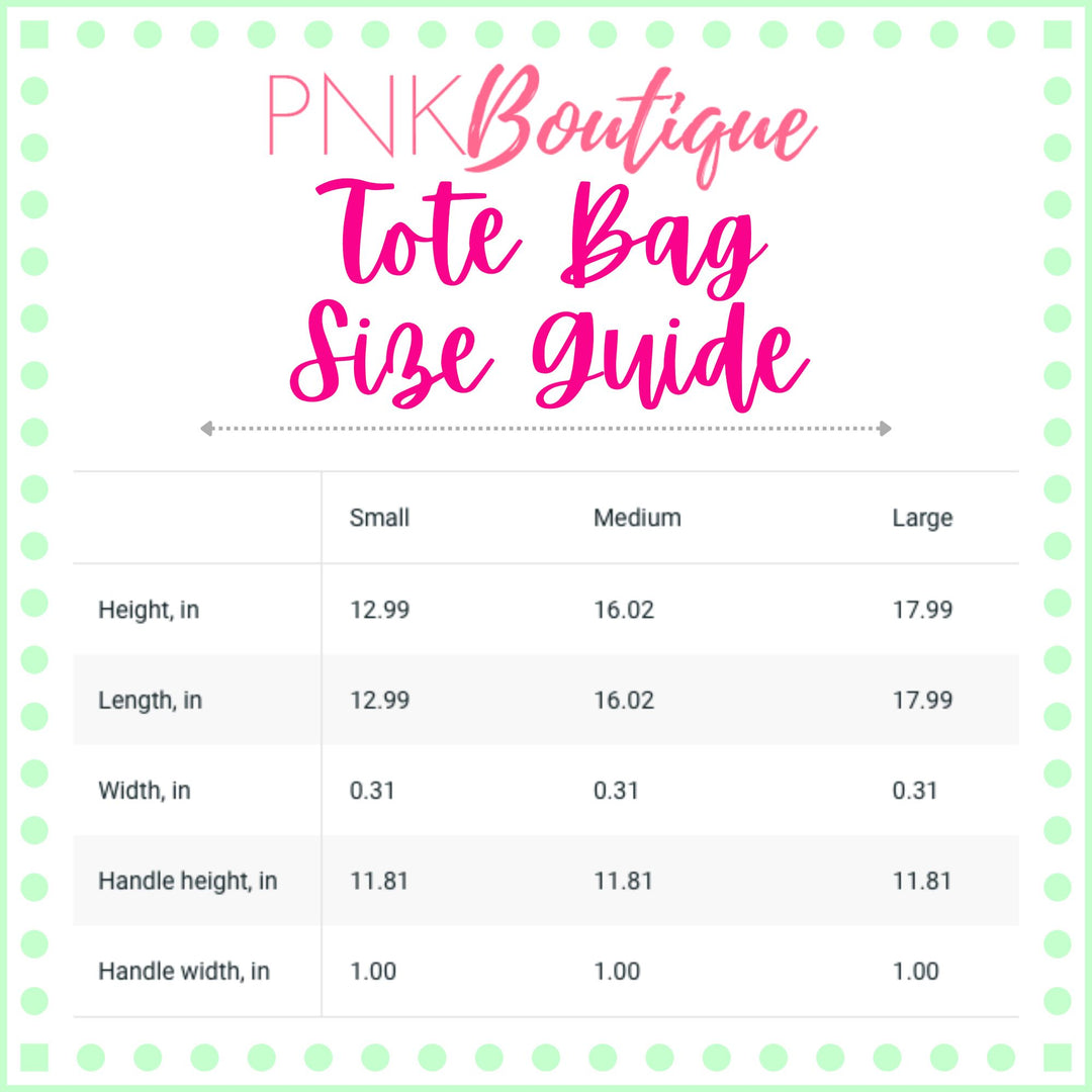 PNK Pink & Green Watercolor Tote Bag