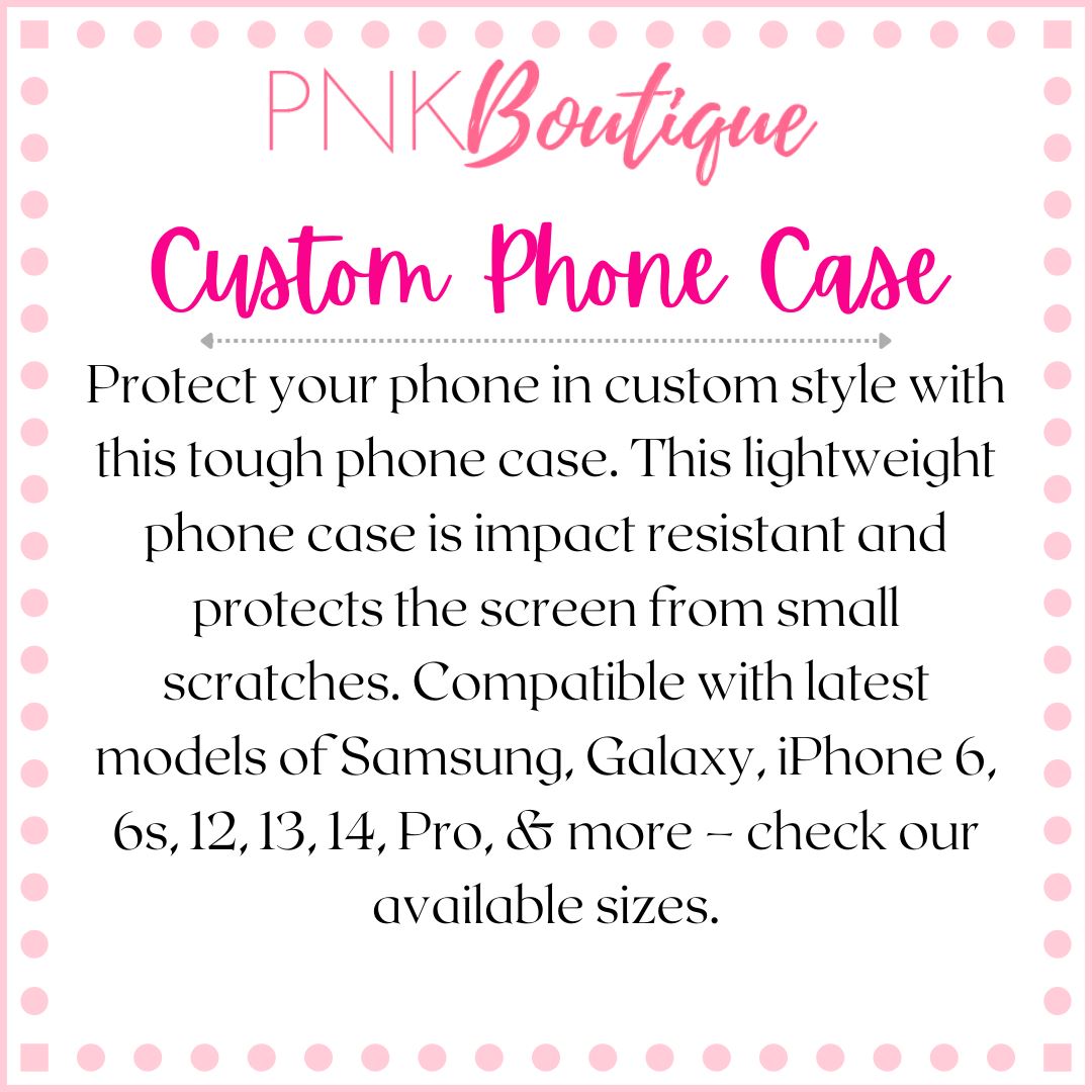 Signature 2 Pink & Green Tough Phone Case