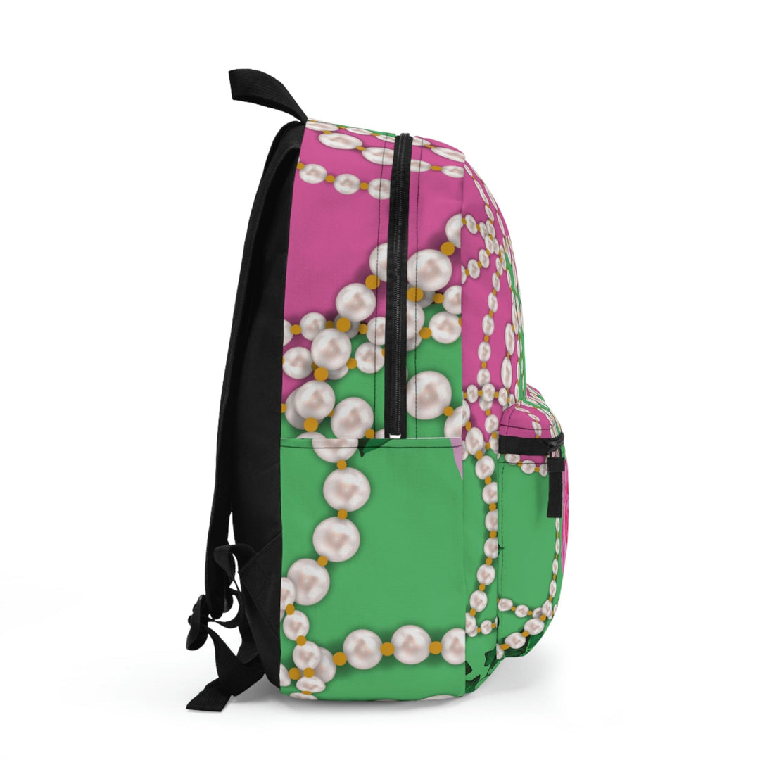 PNK Signature Pink & Green Backpack