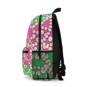 PNK Signature Pink & Green Backpack