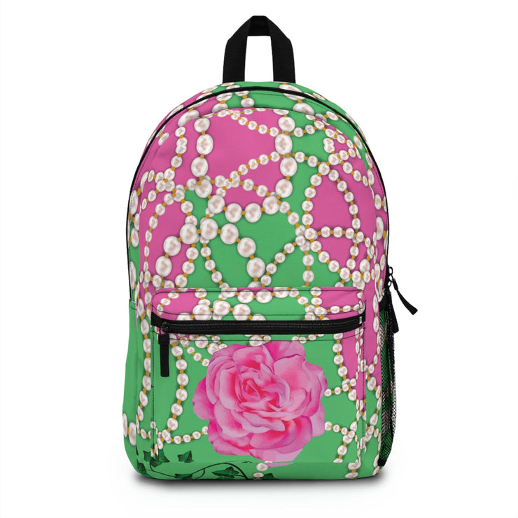 PNK Signature Pink & Green Backpack