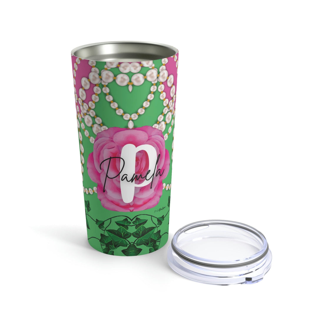 PNK Signature Pink & Green Customized Tumbler