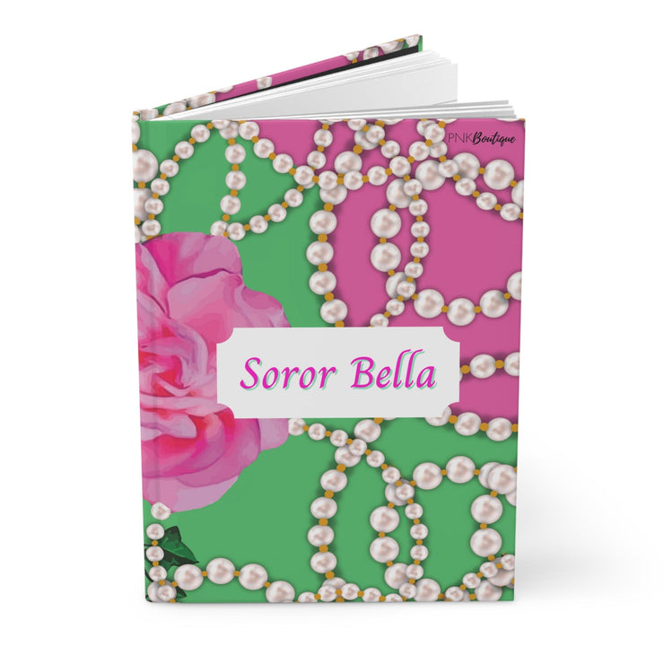 PNK Signature Pink & Green Personalized Journal