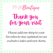 PNK Signature Pink & Green Corkwood Coaster Set