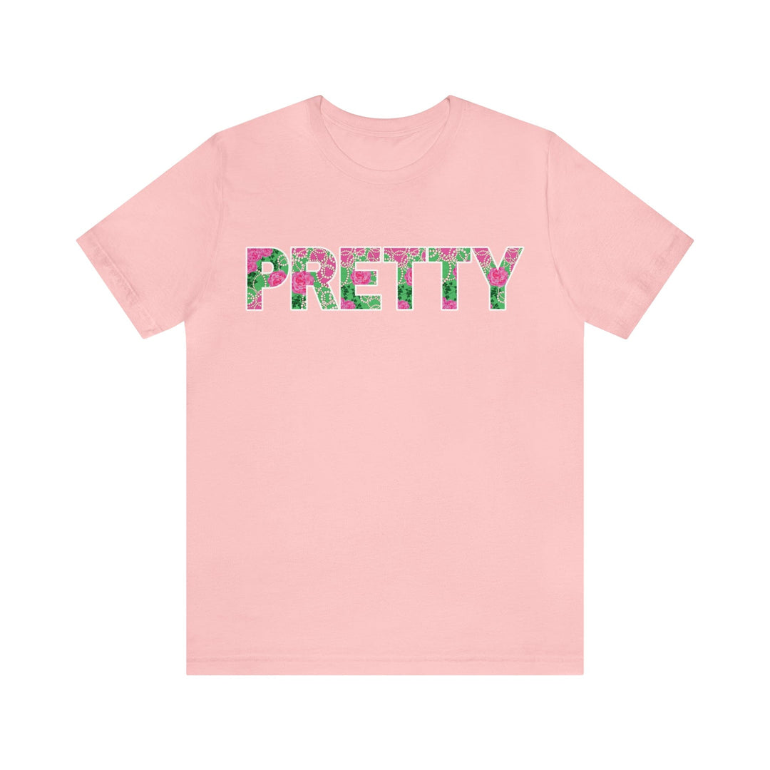 PNK Signature Pink & Green Pretty T-shirt