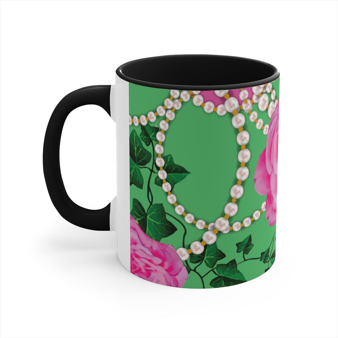 PNK Signature Pink & Green Coffee Mug