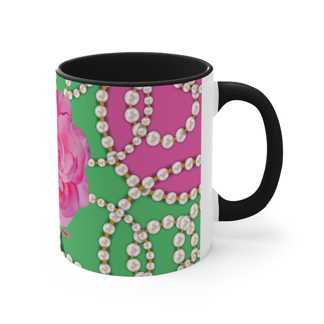 PNK Signature Pink & Green Coffee Mug