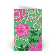 PNK Signature Pink & Green Greeting Cards (10-pcs)