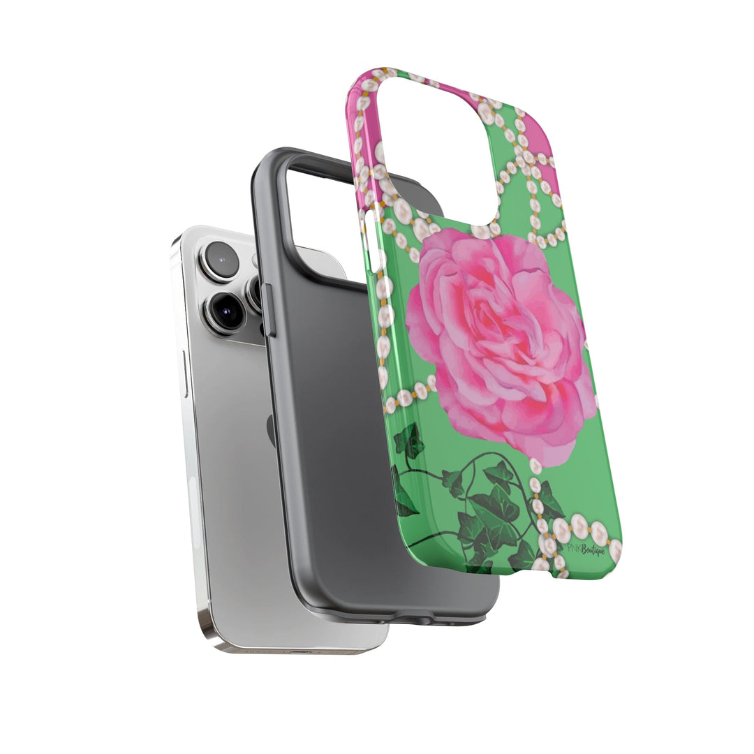 PNK Signature Pink & Green Tough Phone Case