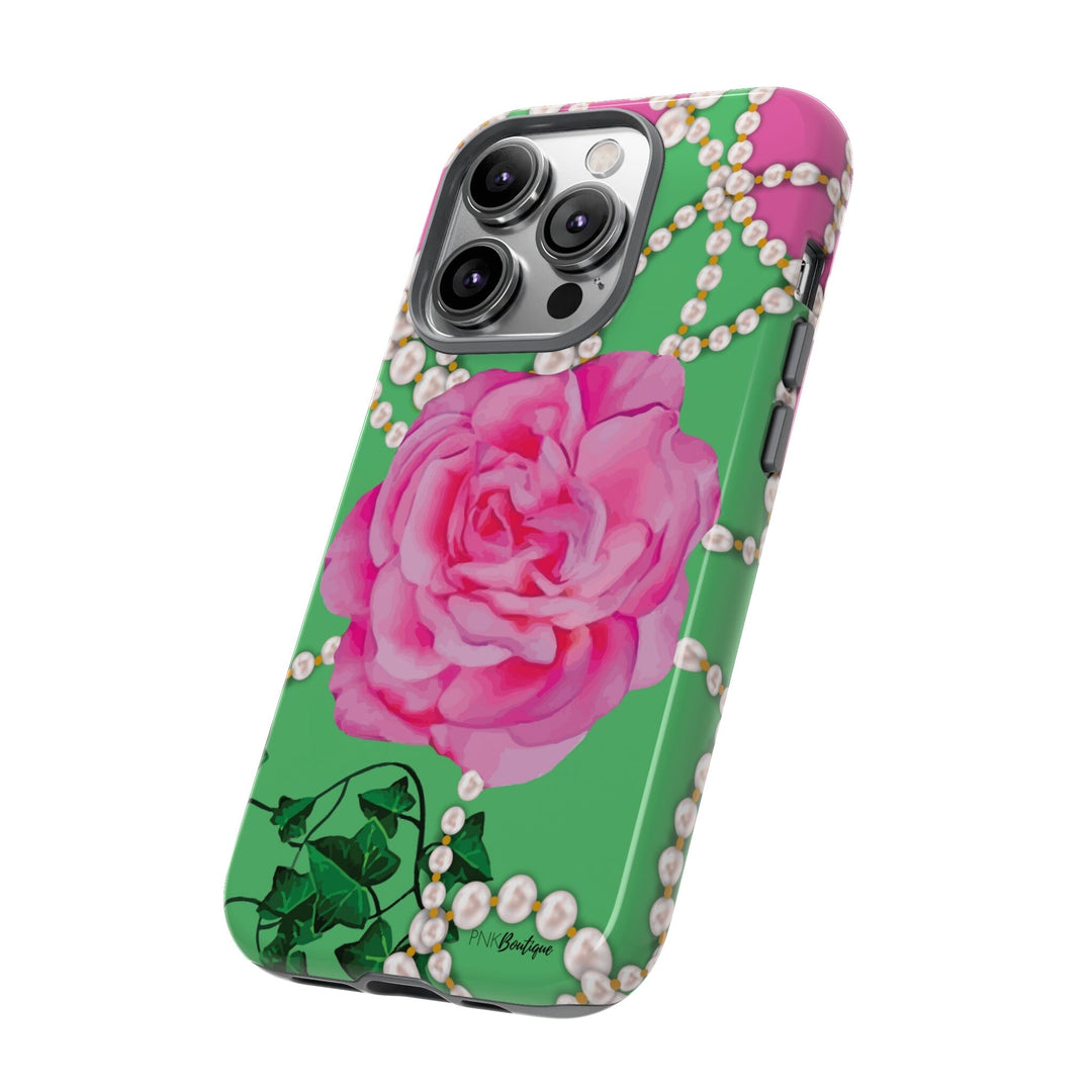 PNK Signature Pink & Green Tough Phone Case