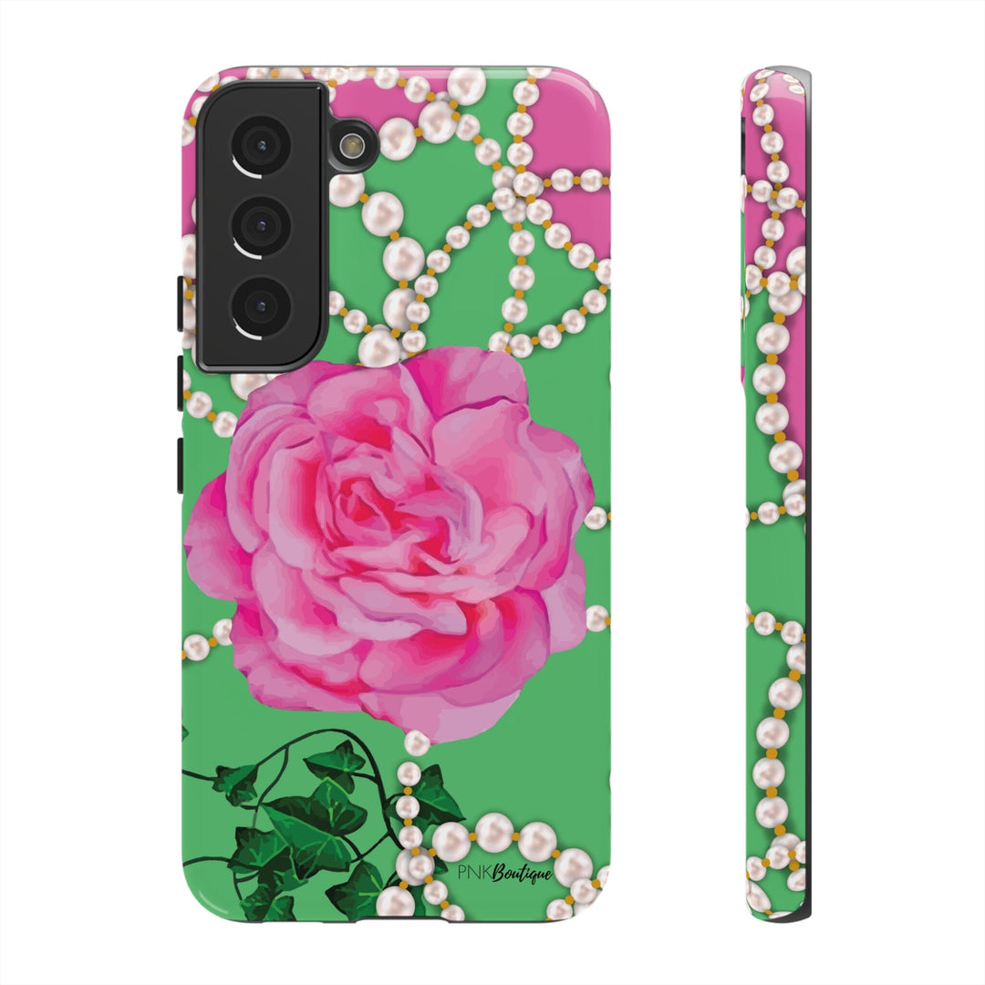 PNK Signature Pink & Green Tough Phone Case