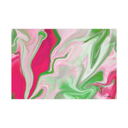 PNK Pink & Green Watercolor  Gift Wrap Papers