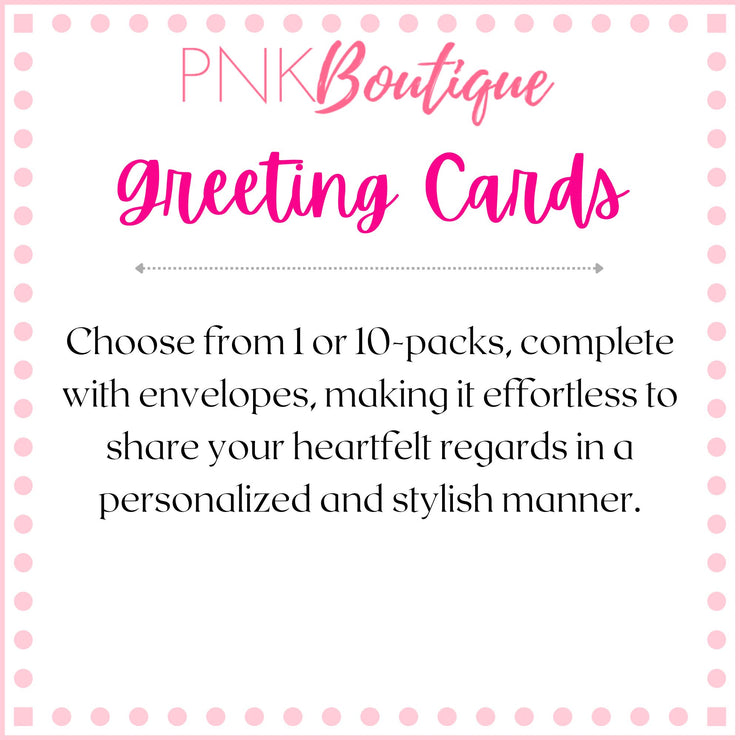 PNK Sisterhood Greeting Cards (10-pcs)