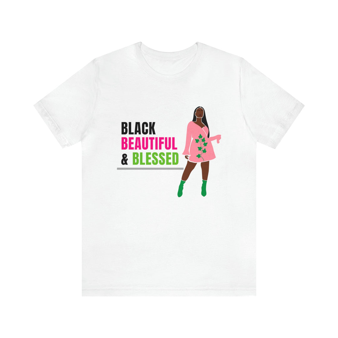 Pretty, Black and Educated T-Shirts, Pink and Green Shirt