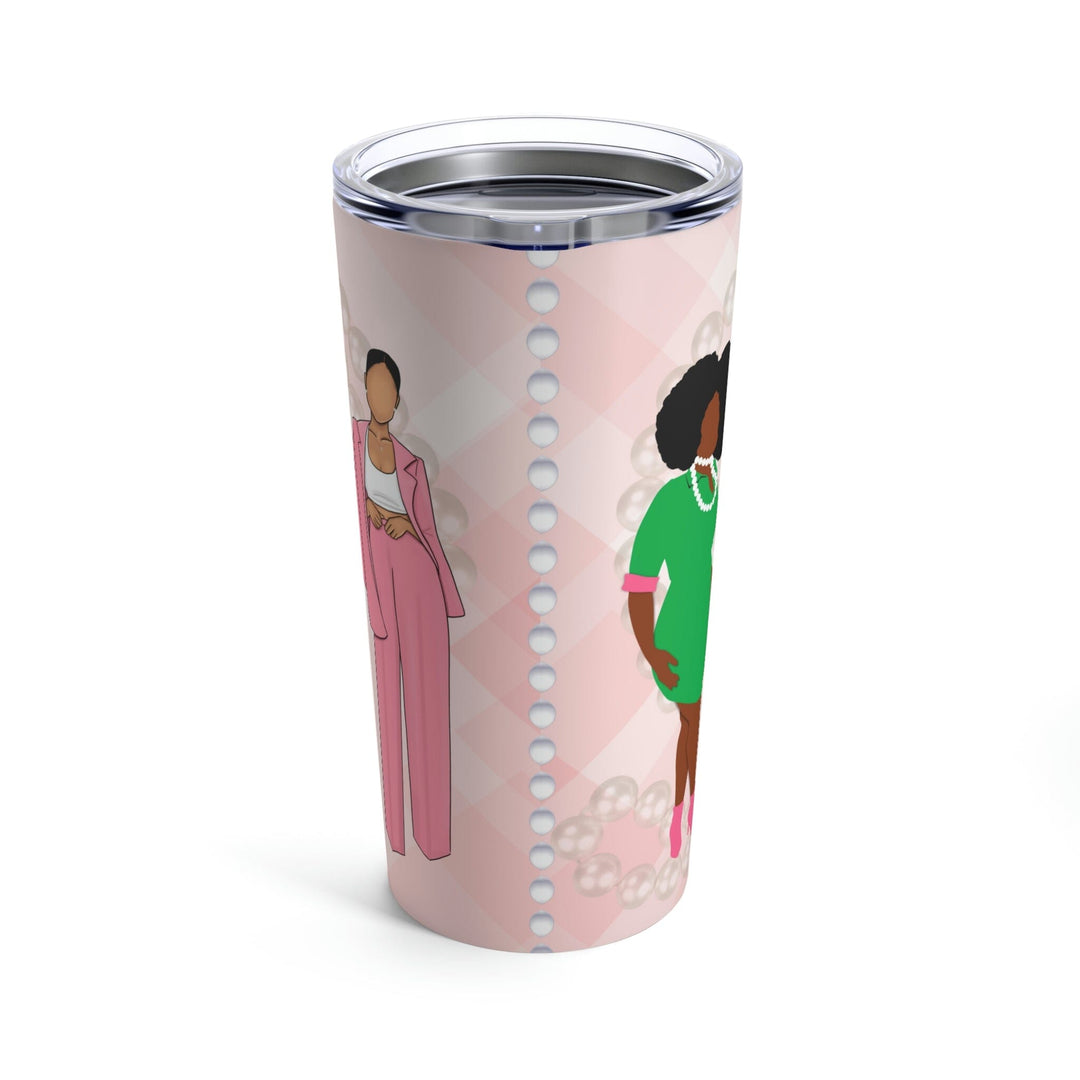 Pretty Girl Vibes Monogram Tumbler 20oz