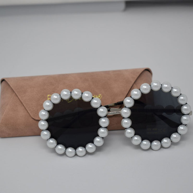Pretty Pearlfect White Sunglasses