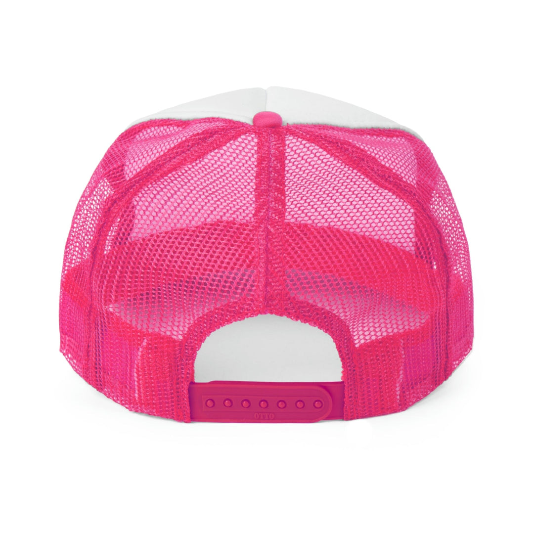 PNK Signature Pink & Green Pretty Trucker Snap Back Cap