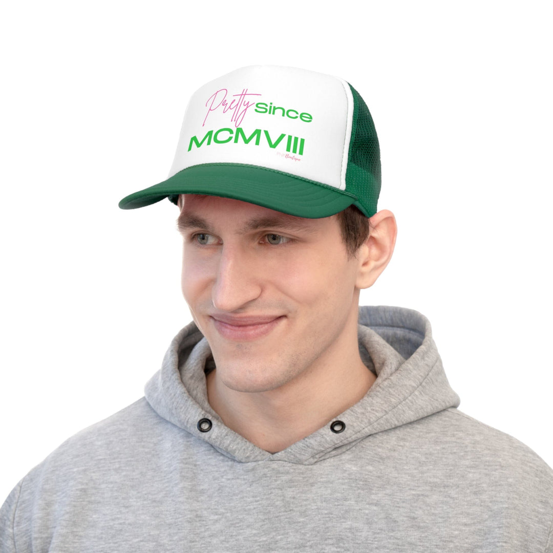 Pretty Since MCMVIII Trucker Snap Back Cap