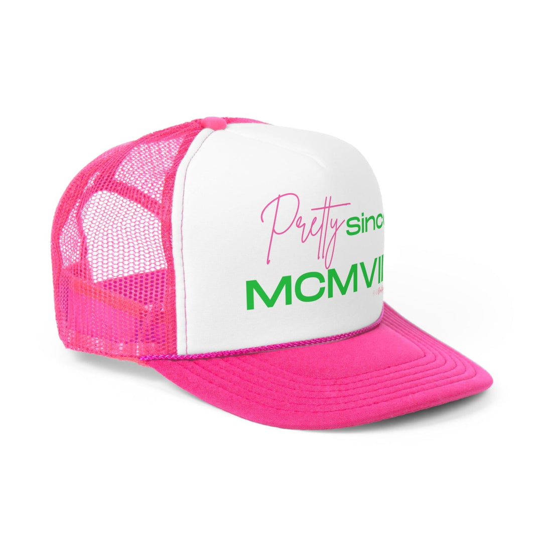 Pretty Since MCMVIII Trucker Snap Back Cap