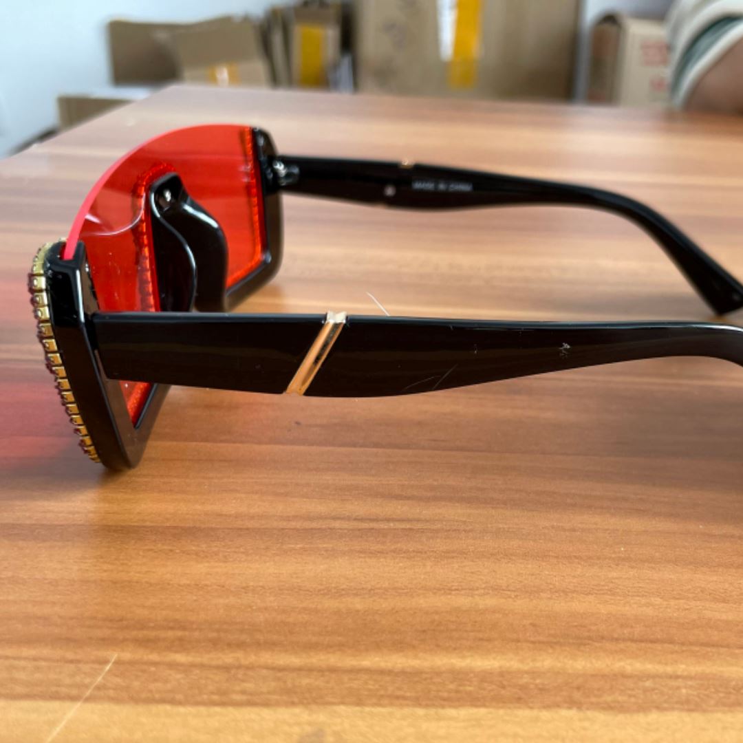 Red Bling Sunglasses