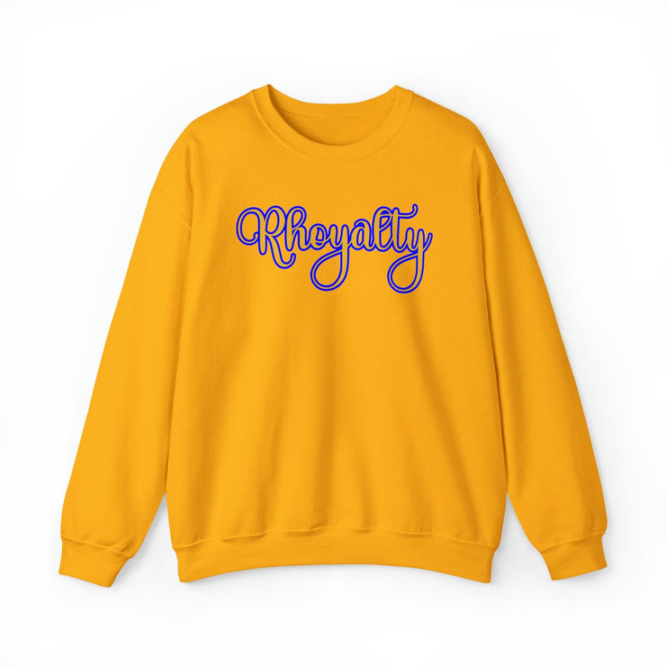 Rhoyalty Blue and Gold Crewneck Sweatshirt
