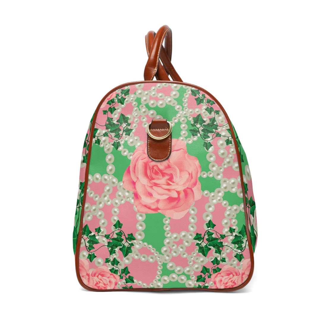 Signature 2 Pink & Green Waterproof Travel Bag