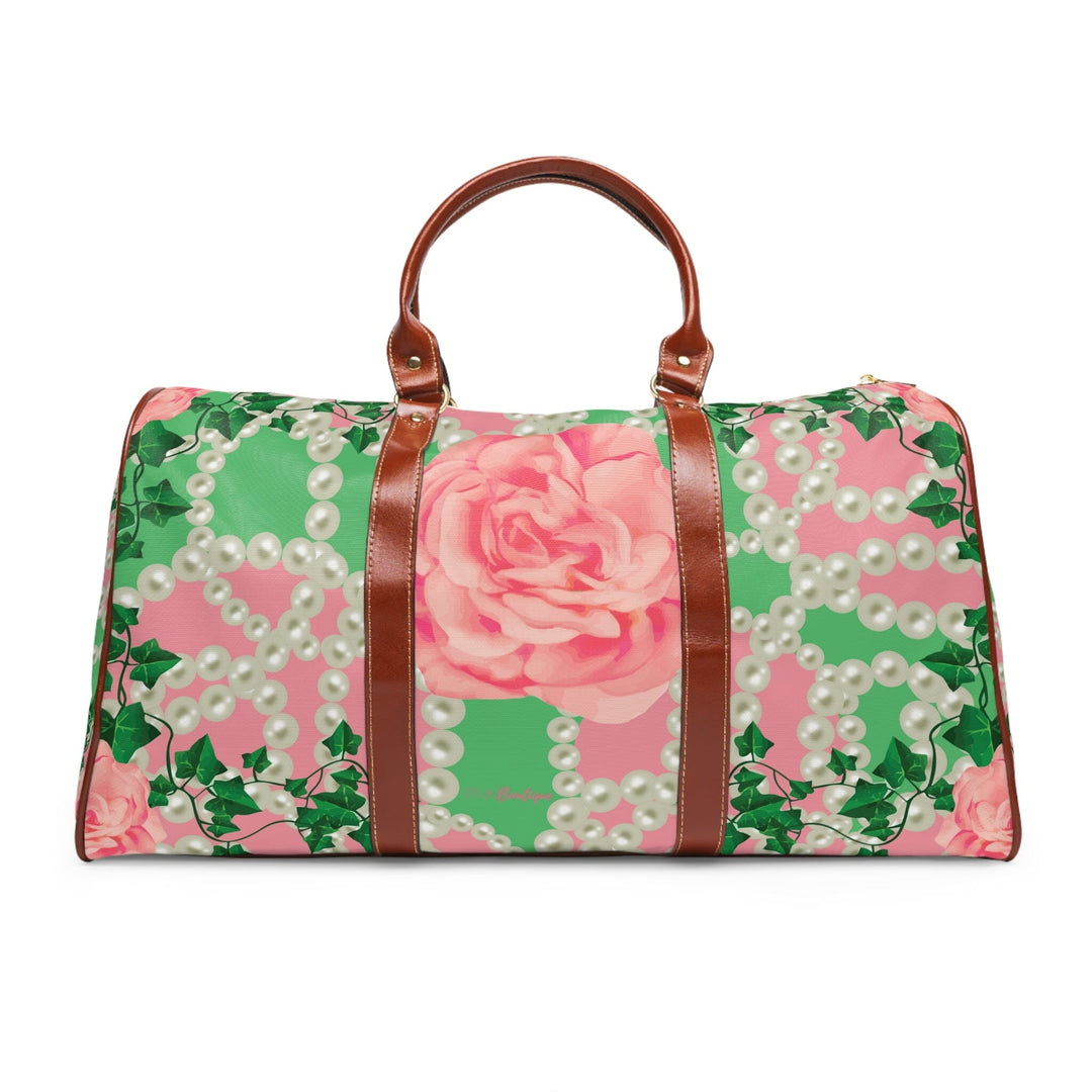 Signature 2 Pink & Green Waterproof Travel Bag