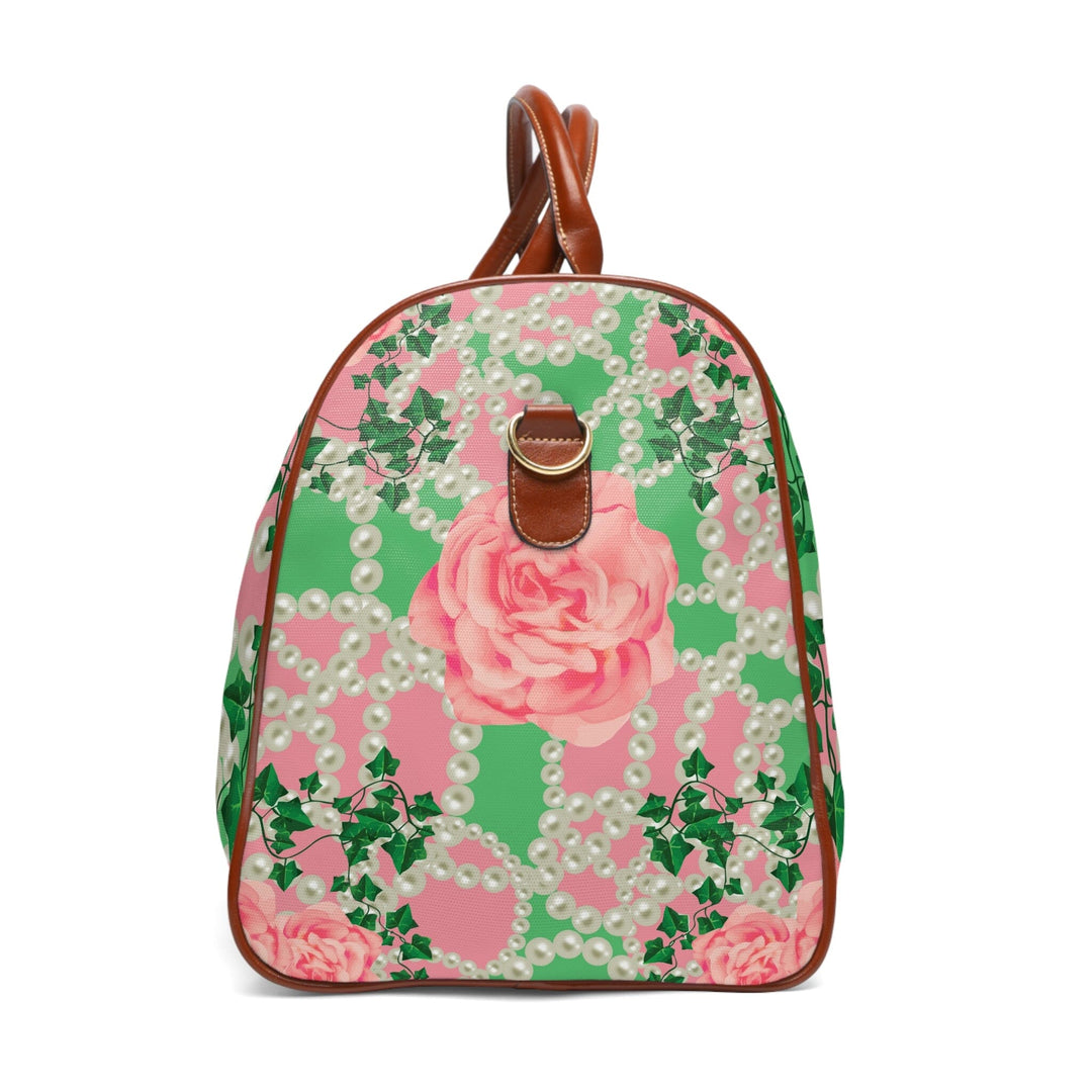 Signature 2 Pink & Green Waterproof Travel Bag