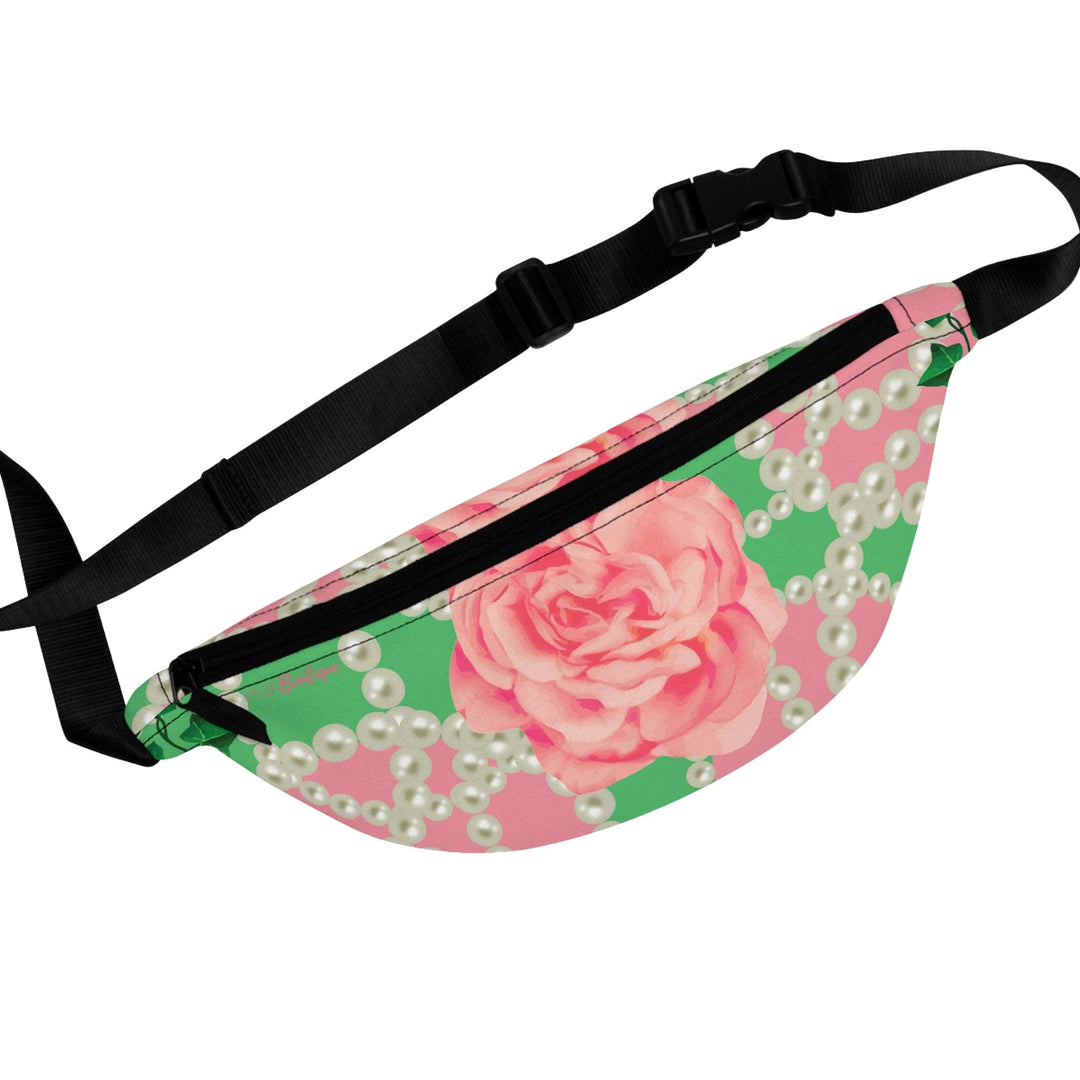 Signature 2 Pink & Green Fanny Pack