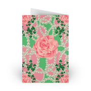 Signature 2 Pink & green Greeting Cards (10-pcs)