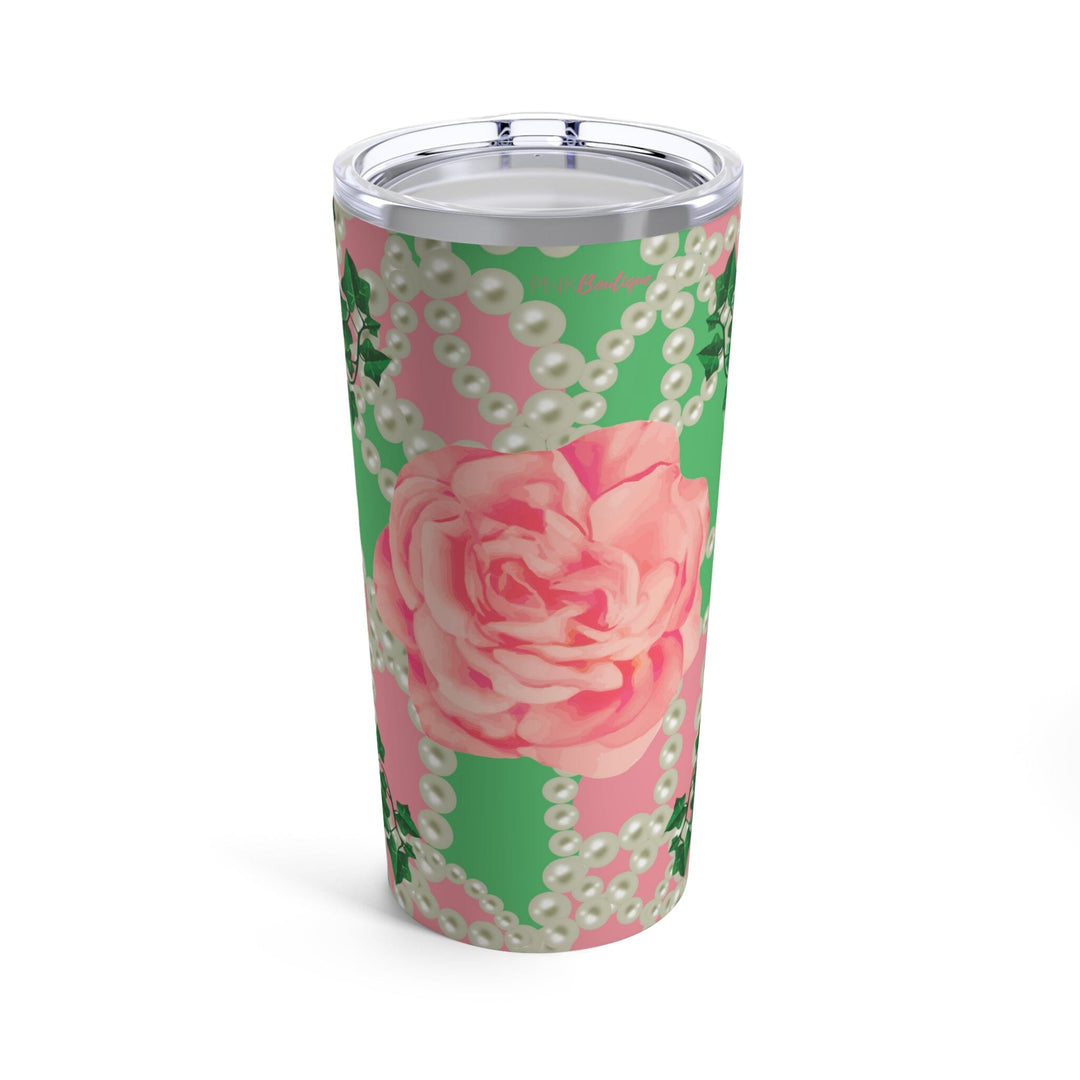 Signature 2 Pink & Green Personalized Tumbler